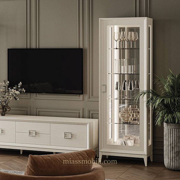 Шкаф для посуды 1-дв правый Modena дуб Сторсанд