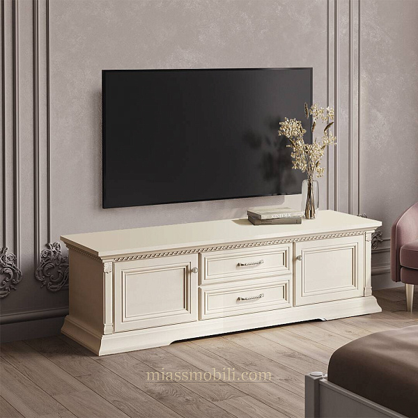 Тумба ТВ 1600 малая Lorenzo вуаль