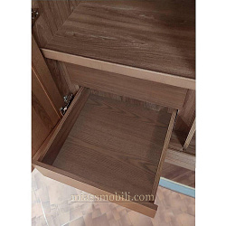 Тумба вкладная боковая для шкафа Modena орех Мокко